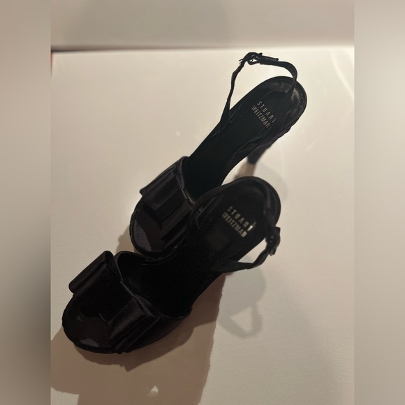 Stuart Weitzman Sandals Espadrille Style High Cone Heel Platform Sz EU36/6 - Picture 9 of 15